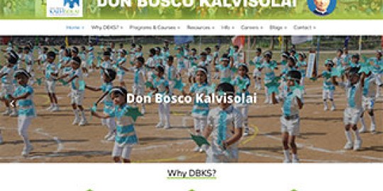 Don Bosco Kalvisolai Website and Logo Launch