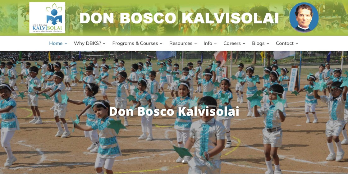 Don Bosco Kalvisolai Website and Logo Launch