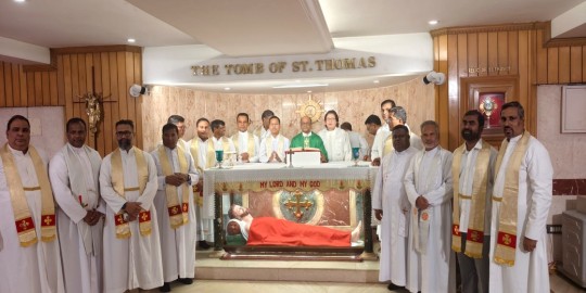 Visit to St. Thomas Basilica